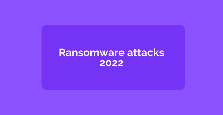 ransomware attacks 2022