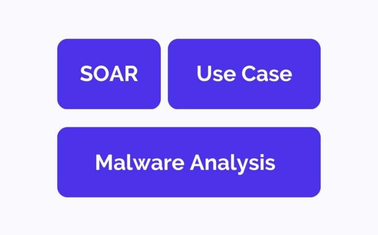 Malware analysis with the SOAR